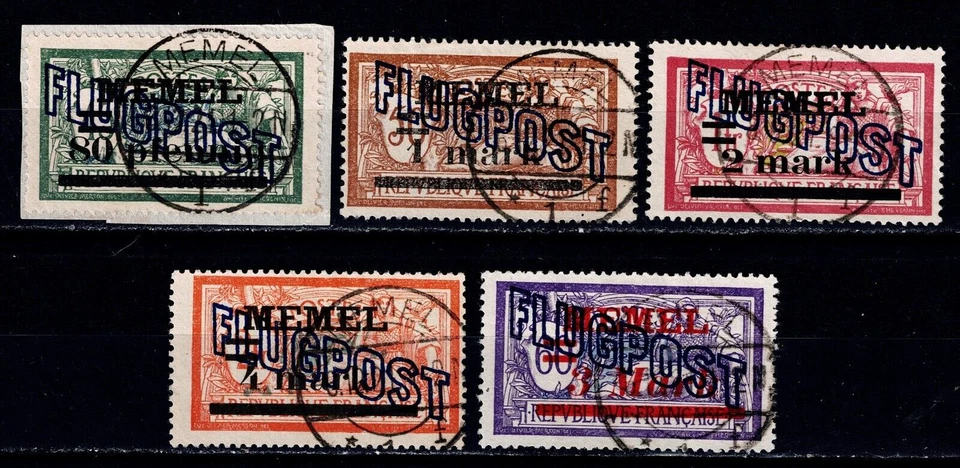 Memel   Sc #C2-C7   Used   gtc7 - Image 1 of 1