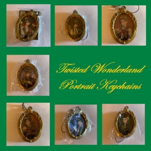 Disney Twisted Wonderland Anime Portrait Collectible Keychain - CHOOSE YOURS! - Picture 1 of 17