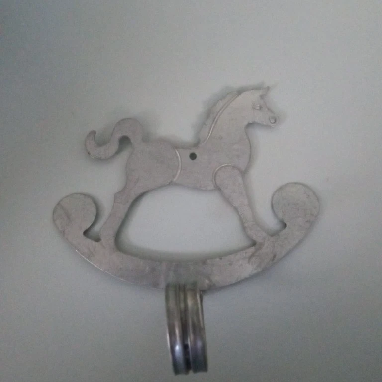 Ganchos para colgar en la pared recortados de metal vintage para caballos y patos decoración de guardería Grandmacore Foto 1 de 1