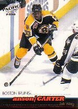 1999-00 (BRUINS) Pacific Red #21 Anson Carter
