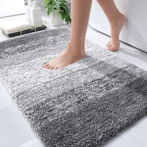 Luxury Bathroom Rugs Mat 30X20, Extra Soft and Absorbent Microfiber Bath Rugs, N - Picture 1 of 7