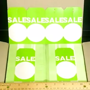 ⭐TOP PICK!⭐ 1000 SALE PRICE TAGS SIGNS RETAIL STORE CLOTHING OR MERCHANDISE TAGS - Picture 1 of 1