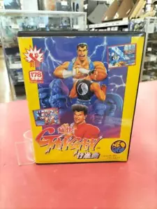 SNK NEOGEO AES ROM Cartridge AGGRESSORS OF DARK KOMBAT included Manual - Picture 1 of 12