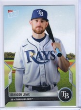 2022 Topps Now - Road to Opening Day - Brandon Lowe - Tampa Bay Rays OD-52