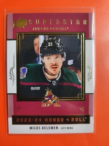 2023-24 Upper Deck Series 2 Hockey Milos Kelemen Superstar Honor Roll #HR48 - Picture 1 of 2