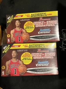 2008-09 Bowman Draft picks & Stars Basketball Box Featuring Bowman Chrome RARE!! - Picture 1 of 4