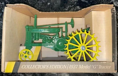 John Deere 1937 Model G Tractor Collector's Edition Ertl # 548 - Image 1 of 4