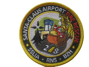 COLLECTION DES SAPEURS POMPIERS BRETAGNE AIRPORT SSLIA RNS BRZ 28 SCRATCH AU DOS - Picture 1 of 1