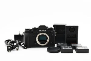 FUJIFILM Fuji X-T2 24.3MP Mirrorless Digital Camera Black Japan - Picture 1 of 12
