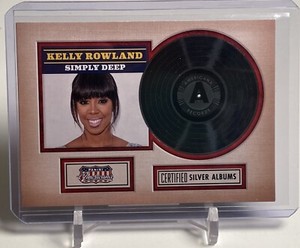 2015 Panini Americana Certified Silver Albums Card 2 Kelly Rowland W/Top Loader
