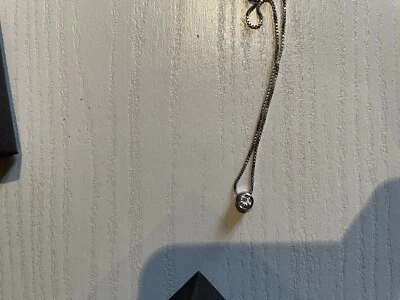 Collana Argento Con Punto Luce - Immagine 1 di 4