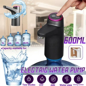 Wasserflaschen Pumpe Trinkwasserpumpe USB Elektrische Wasserpumpe Wasserspender - Bild 1 von 23