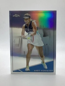 REFRACTOR ANETT KONTAVEIT TOPPS TENIS CROMADO 2021 - Imagen 1 de 2