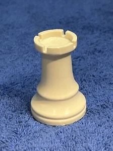 Piezas de repuesto de ajedrez de plástico torre blanca de 2"" First Move Tournament A1 - Imagen 1 de 4