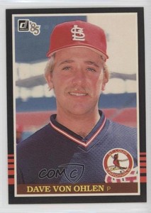 1985 Donruss Dave Von Ohlen #412
