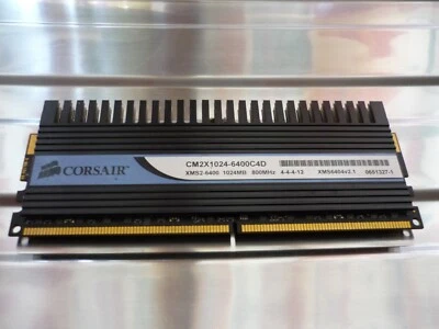 Corsair Dominator ( used )  ( XMS2 ) CM2X1024-6400C4D  1024MB   - Image 1 of 4
