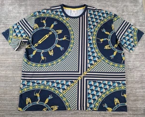 Lacoste Live Golf Tennis Kettenglied Schal Print Shirt Größe 3X-Large - Bild 1 von 6