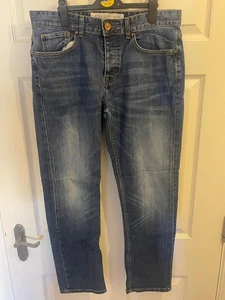 New Look Men's Straight Jeans Blue Trouser Size UK34S/EU 86CM -L3 - Picture 1 of 6