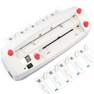 Electric Business Card Cutting Machine 110V Automatic 3.5"x2" Cardboard Cutter - Image 1 of 4