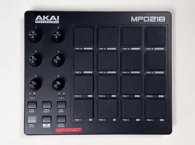 AKAI Professional [MPD218] USB MIDI Controller 16 MPC Drum Pads - Image 1 of 2