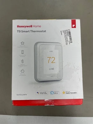 Honeywell T9 Smart Thermostat Without Sensor Gray/White Smart Thermostat with Wi - Image 1 of 3