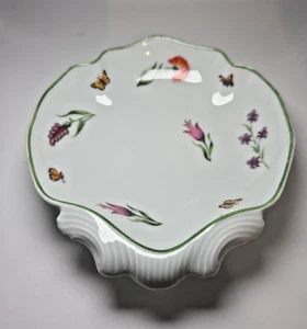 Tiffany & Co Limoges France "Tiffany Garden" Scallop Shell Dish 6" - Picture 1 of 6