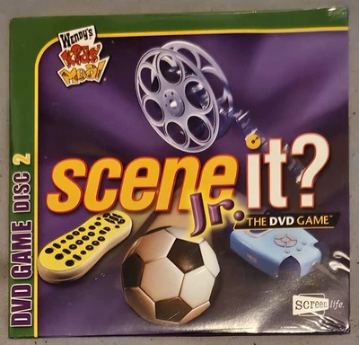 Scene It? Jr. The DVD Game Disc 2 Wendy's Kids Meal Promo (New Sealed!) - Image 1 of 3
