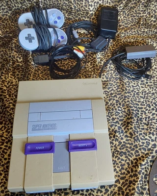 Original SNES Super Nintendo System -NOT TESTED - Image 1 of 4