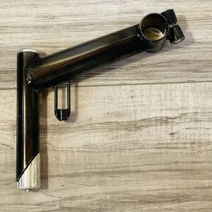 1987 Ritchey Force Quill MTB Stem 125 15 Degree 25.4 Cable Hanger BLACK CHROME - Picture 1 of 7