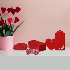 Valentine's Day Gift Tags Price Tags DIY Supplies Valentines Day Gifts with - Picture 1 of 7