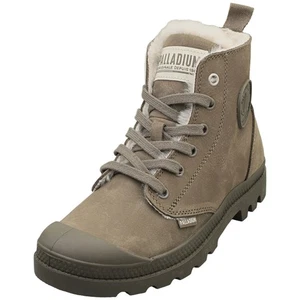 Palladium Pampa Hi Zip Womens Casual Boots in Rocks - Picture 1 of 8