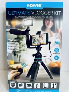 Bower Ultimate Vlogger Kit Smartphone Vlogging Setup New - Picture 1 of 7