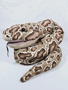 Ikea Djungelskog Python Snake Soft Toy Plush Hand Puppet 60" Long - Picture 1 of 13