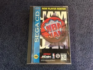 NBA Jam (Sega CD, 1994) Komplett CIB Pristine Mint Condition mit Reg Card - Bild 1 von 8