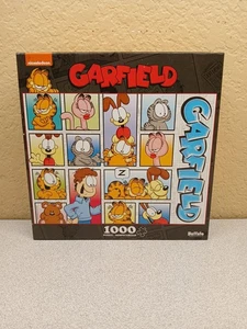 Used Garfield Collage 1000 Piece Puzzle By Buffalo Game & Puzzles Excellent  - Picture 1 of 6