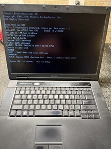 Dell Vostro 1510 15" Laptop Intel Core 2 Duo- NO HDD/NO Power Cord - Picture 1 of 10