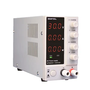 NPS605W Alimentatore da Banco Variabile: 0-60V 0-5A Commutazione Regolabile Regolato - Foto 1 di 1