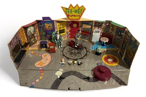 Pee-Wee’s Playhouse Playset Vintage Toy Lot. Many Figurines. Matchbox 1988  Rare Cover