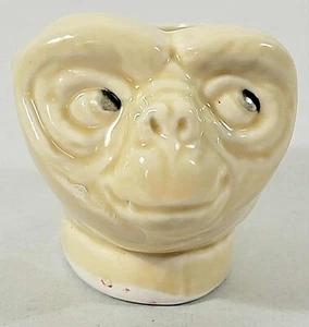 Vintage Genuine 1980's ET Extra Terrestrial Ceramic Trinket Holder Egg Cup - Picture 1 of 5