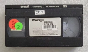 COLOR ME BLOOD RED 1984 VHS horror cult gore No Cover  - Picture 1 of 4