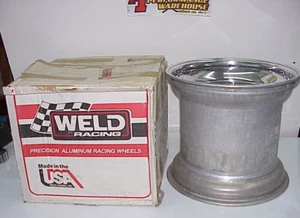 1 NEW Weld Racing #559-5413 Wide 5 XL Non-Bead-Loc Polished Wheel 3" offset WDR3 - Picture 1 of 8