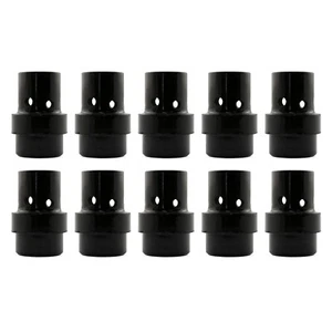 Gas Diffuser MIG  - MB26 - Long Life - Black Duroplast - 10 Pack - Binzel Style - Picture 1 of 5