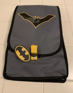 DC Comics World's Finest Collection Batman Fold Up Backpack 15x10 NWT - Picture 1 of 3