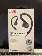 JVC Earphones Bluetooth Sport Wireless HEADPHONES HA-EC25W White