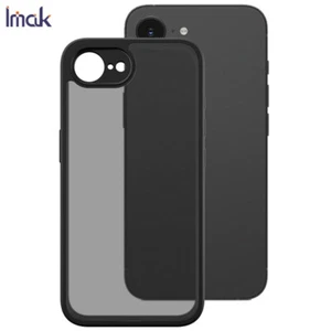 IMAK For iPhone 16e, Shockproof 4 Corners Airbags Matte Soft Frame Case Cover - Picture 1 of 7