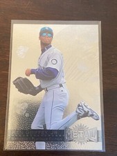 1996 Fleer Metal Universe #107 Ken Griffey Jr Platinum Edition Nice Card