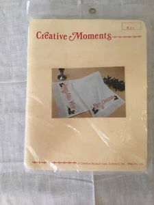 Creative Moments Christmas Runner Counted Cross Stitch Kit - Picture 1 of 2
