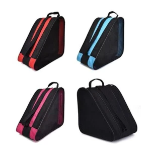 1X Ice Skate Bag Roller Inline Skating Blading Adjustable Shoulder Strap Carrier - Picture 1 of 15