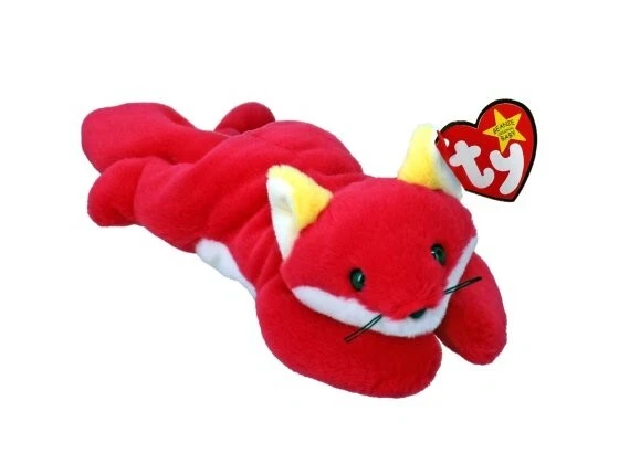 Ty Beanie Babies Fuchs Savvy II 15cm - Bild 1 von 1