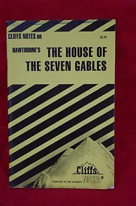 Cliffs Notes of Hawthorne's THE HOUSE OF SEVEN GABLES - English, Study Guide - Picture 1 of 2